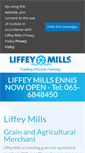 Mobile Screenshot of liffeymills.ie
