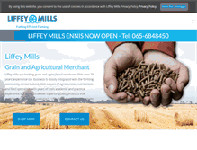 Tablet Screenshot of liffeymills.ie